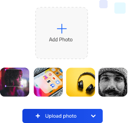 AI画像高画質化ツールに画像をアップロード