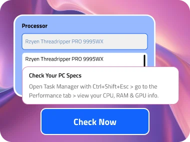 「今すぐチェック」でPCを確認